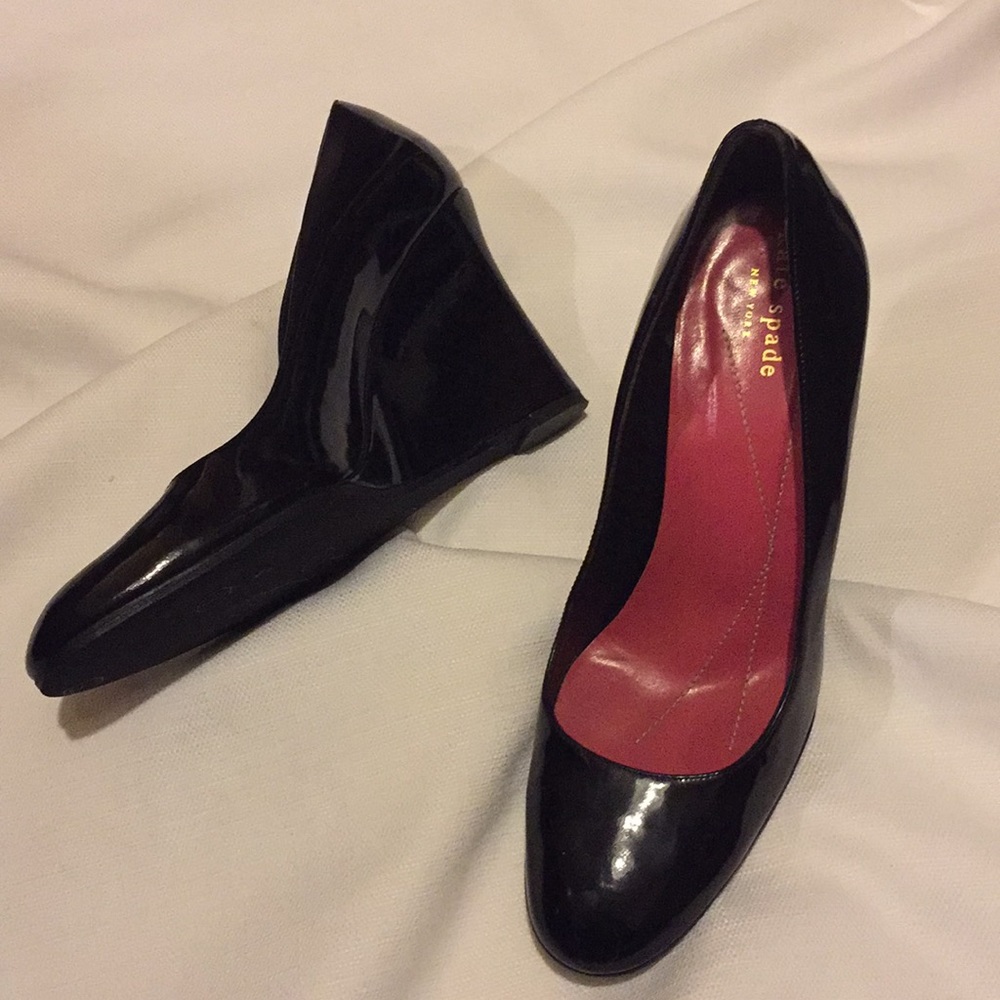 Kate Spade wedge pumps, never worn